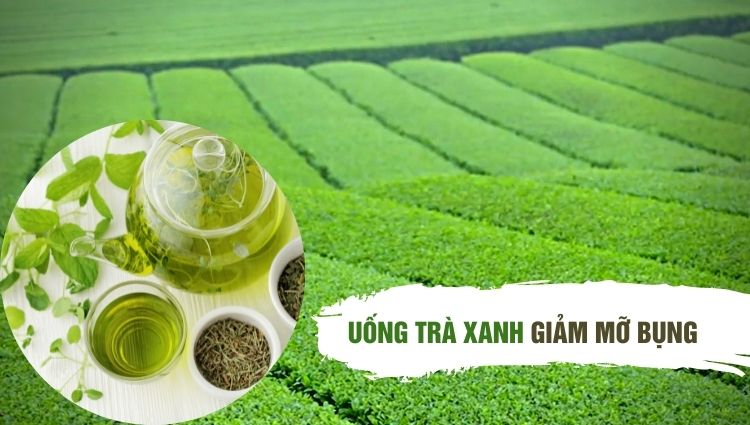 uống gì để giảm mỡ bụng dưới