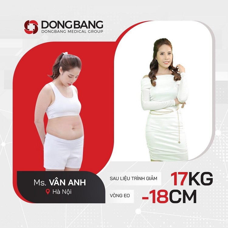 Chị Vân Anh giảm 17kg và 18cm vòng bụng, đẹp hơn thời con gái