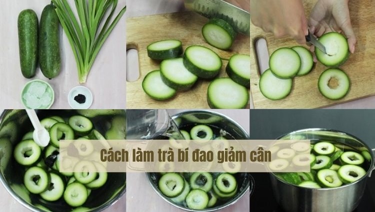 cách làm trà bí đao giảm cân dễ dàng tại nhà