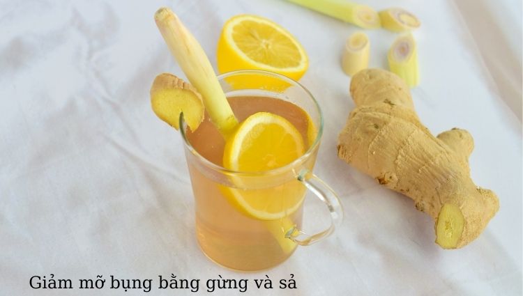 Nước gừng và sả không chỉ ngon miệng mà còn giúp giảm béo bụng hiệu quả