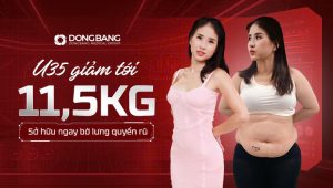 U35 giảm tới 11,5kg sở hữu bờ lưng quyến rũ