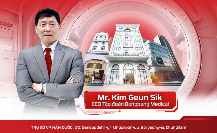 Kim Geun Sik là CEO của tập đoàn giảm béo Dongbang Medical 