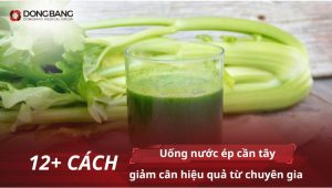 12+ cách uống nước ép cần tây giảm cân hiệu quả từ chuyên gia