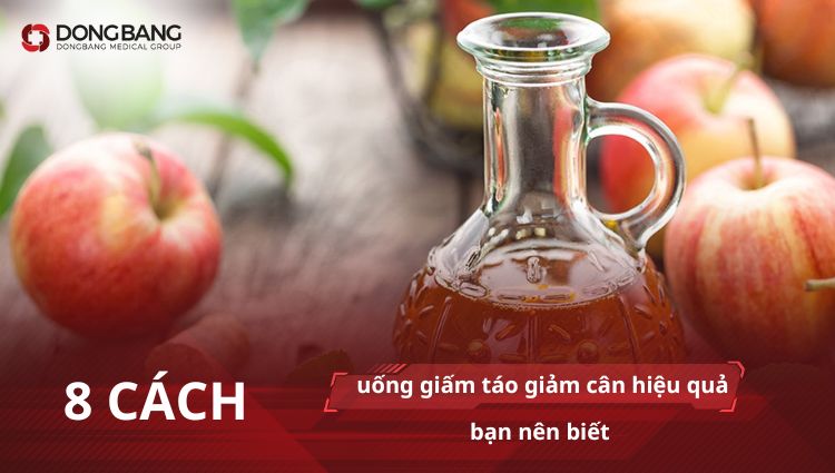 8 cách uống giấm táo giảm cân hiệu quả bạn nên biết