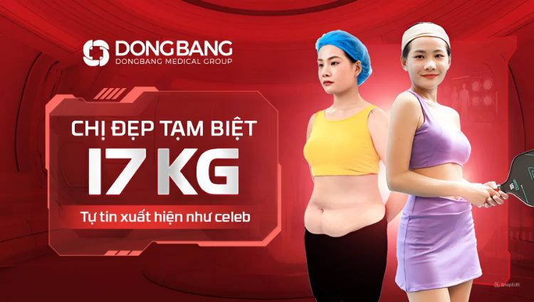 Chị đep tạm biệt 17kg xuất hiện như Celeb