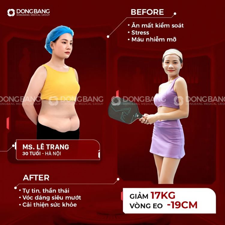 Xinh đẹp, tự tin chị Trang Lê giảm tới 17kg