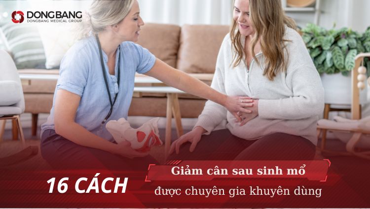 Giảm cân sau sinh mổ