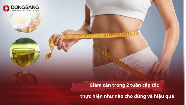 Giảm cân trong 2 tuần cấp tốc, thực hiện như nào cho đúng và hiệu quả