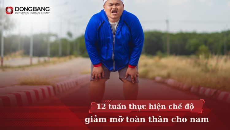 12 tuần thực hiện chế độ giảm mỡ toàn thân cho nam hiệu quả