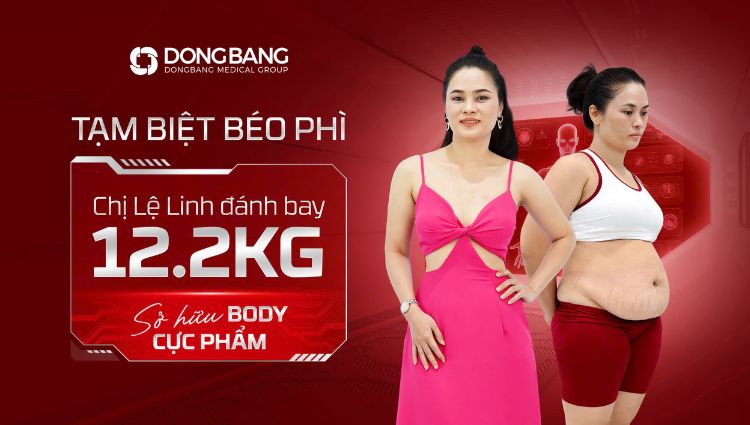 Tạm biệt béo phì chị Lệ Linh đánh bay 12.2kg