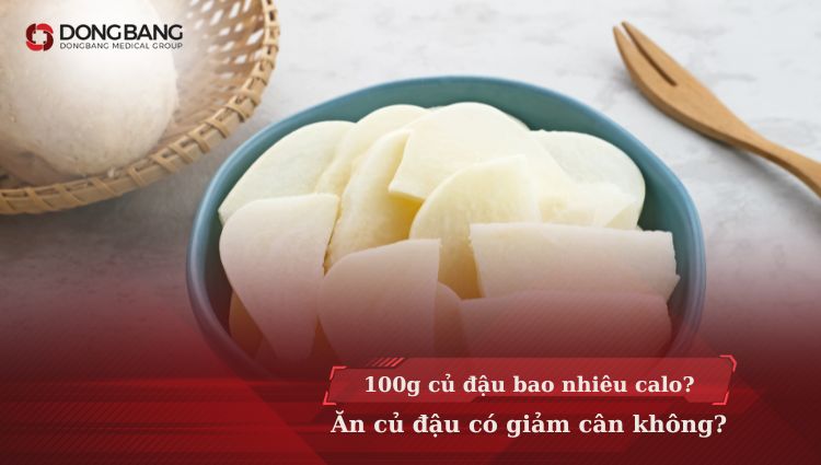 Củ đậu bao nhiêu calo