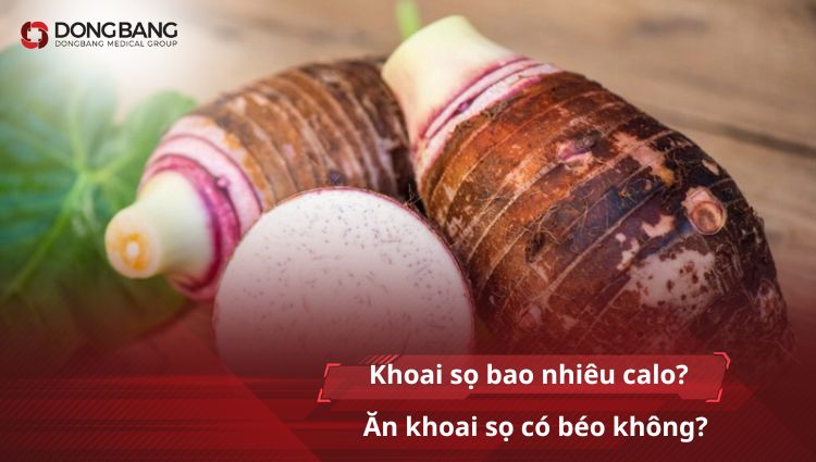 Khoai sọ bao nhiêu calo? Ăn khoai sọ có mập không?