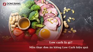 Low carb là gì? Mẫu thực đơn ăn kiêng Low Carb hiệu quả