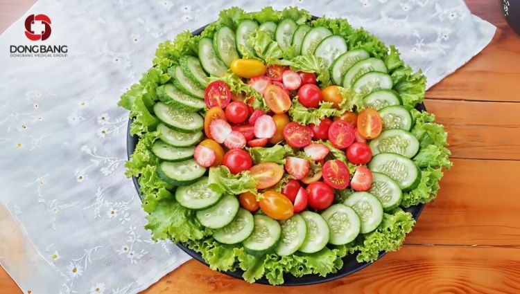 Salad rau củ dưa chuột