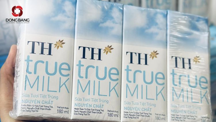 TH True Milk nguyên chất là 1 trong những loại sữa được nhiều người sử dụng