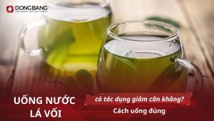 uống nước lá vối có tác dụng giảm cân không