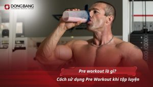 Pre workout là gì? Cách sử dụng Pre Workout khi tập luyện